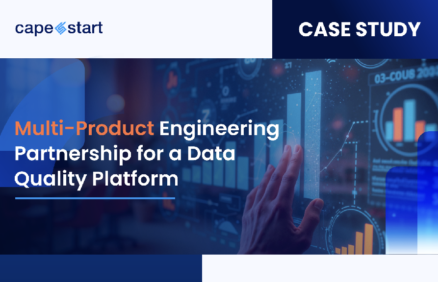 Multi-Product Engineering Partnership for a Data Quality Platform