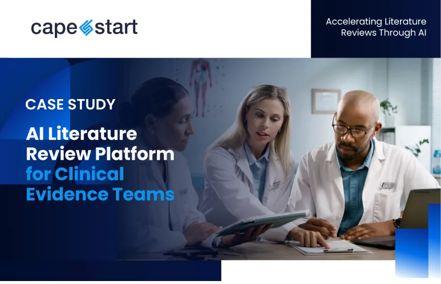 AI Literature Review Platform for Clinical Evidence Teams