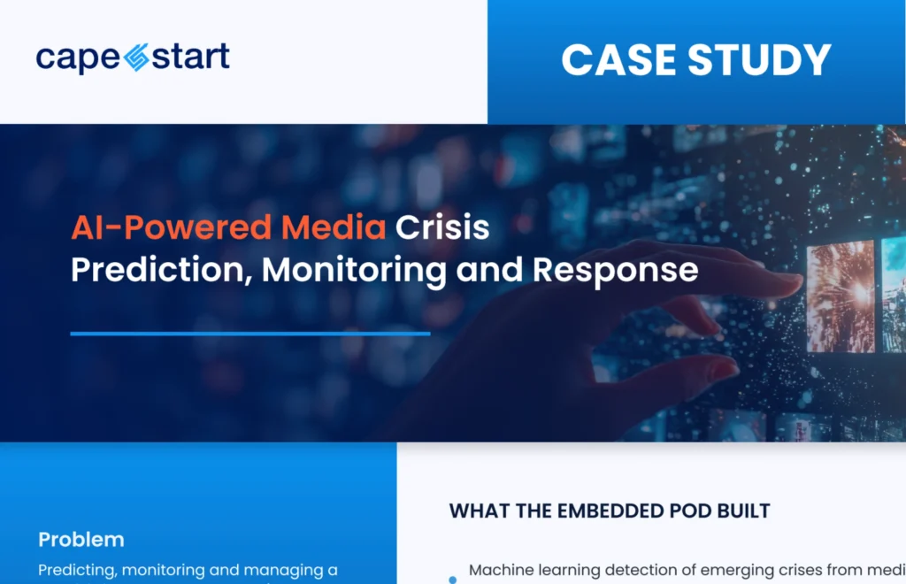 AI-Powered Media Crisis Prediction, Monitoring and Response
